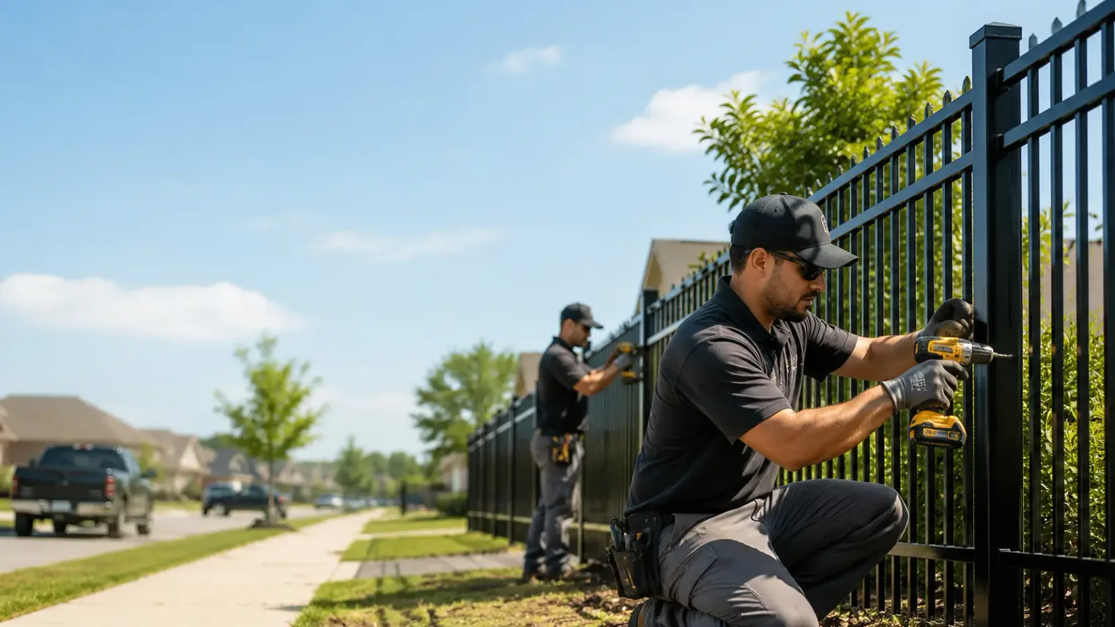 Metal Fence Installation in Novi, MI